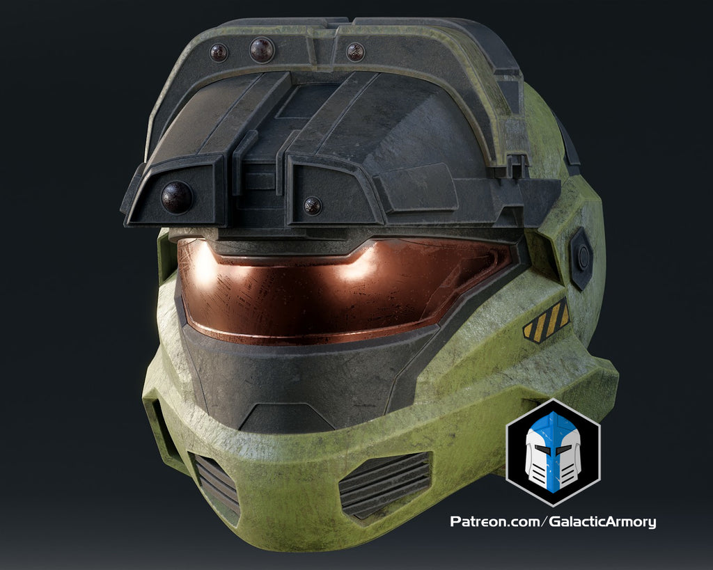 Halo Reach Scout - Jun Helmet lifesize Wearable Cosplay - Kit or Painted