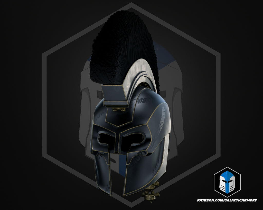 The Odyssey King Agamemnon's Helmet and Sword (no sheath) lifesize Wearable Cosplay - Kit or Painted