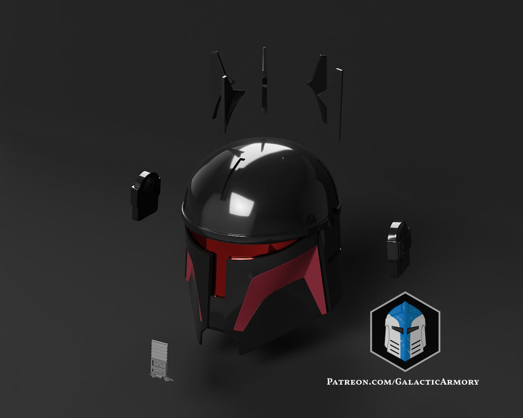 Moff Gideon Helmet lifesize Wearable Cosplay by dask3d