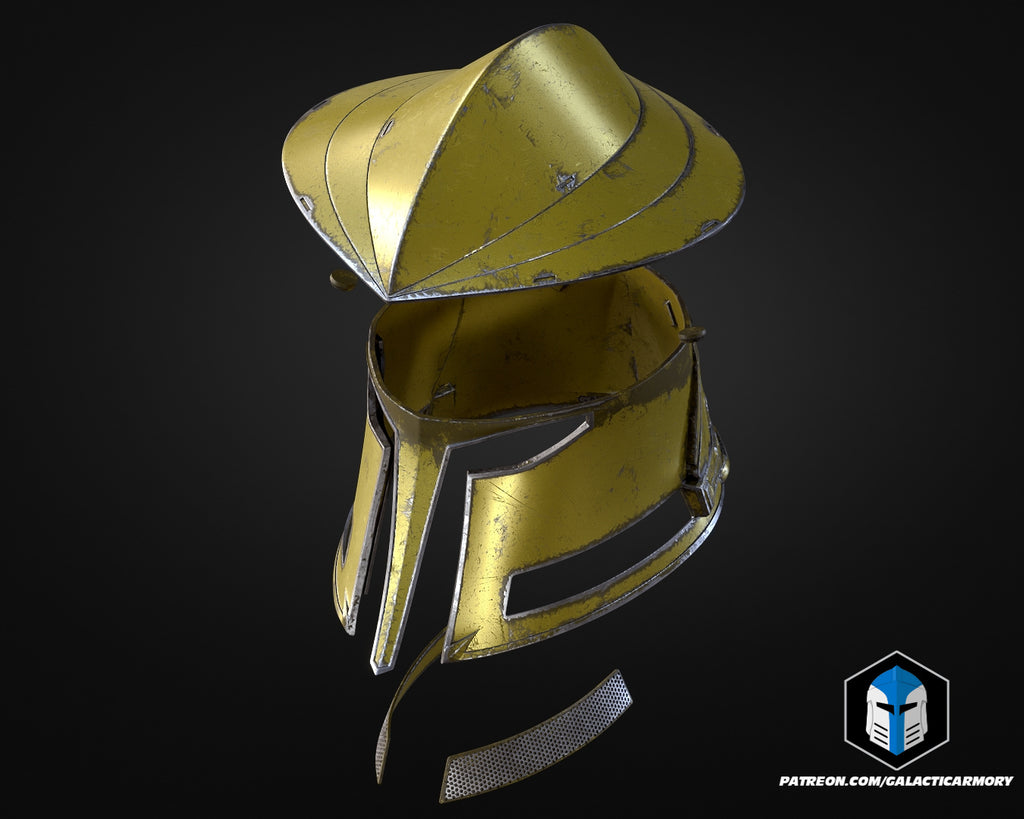 Old Republic Zakuul Knight Helmet lifesize Wearable Cosplay by dask3d