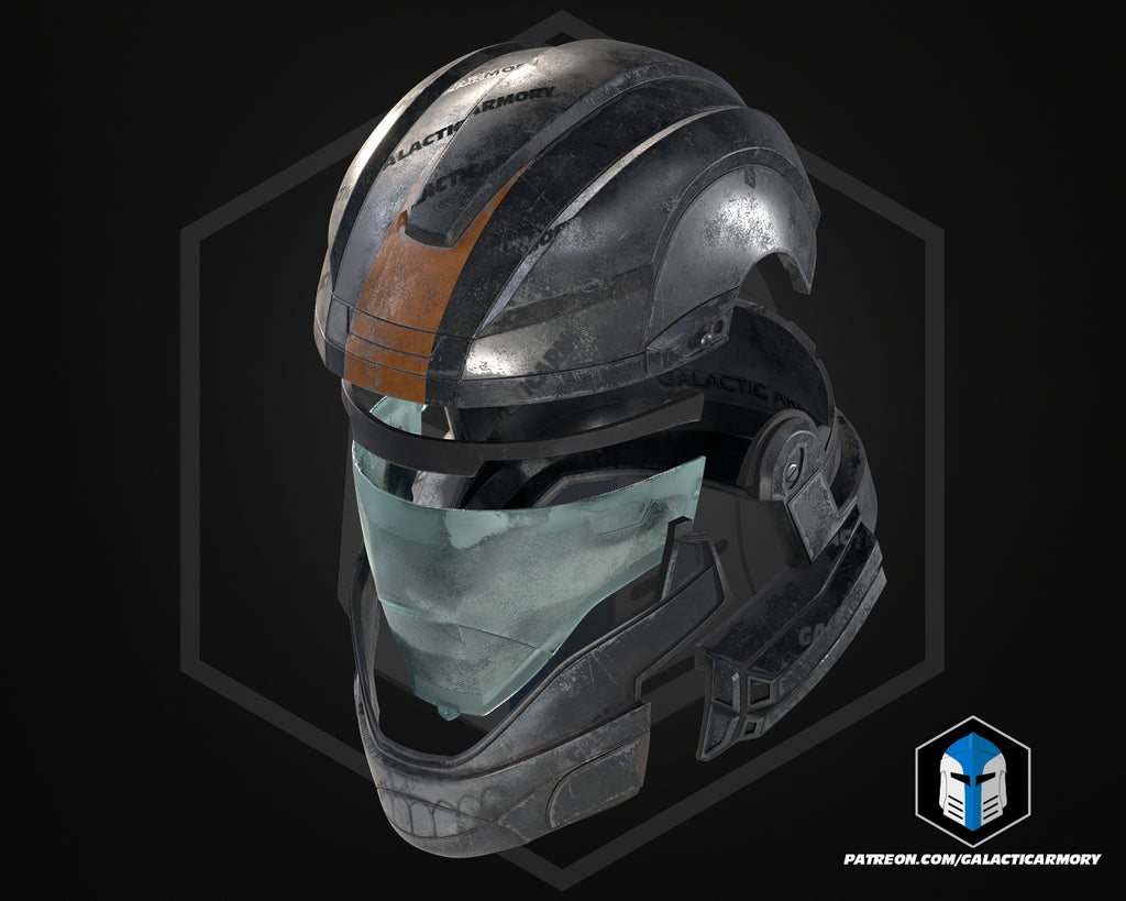 ODST Dutch Helmet lifesize Wearable Cosplay by dask3d