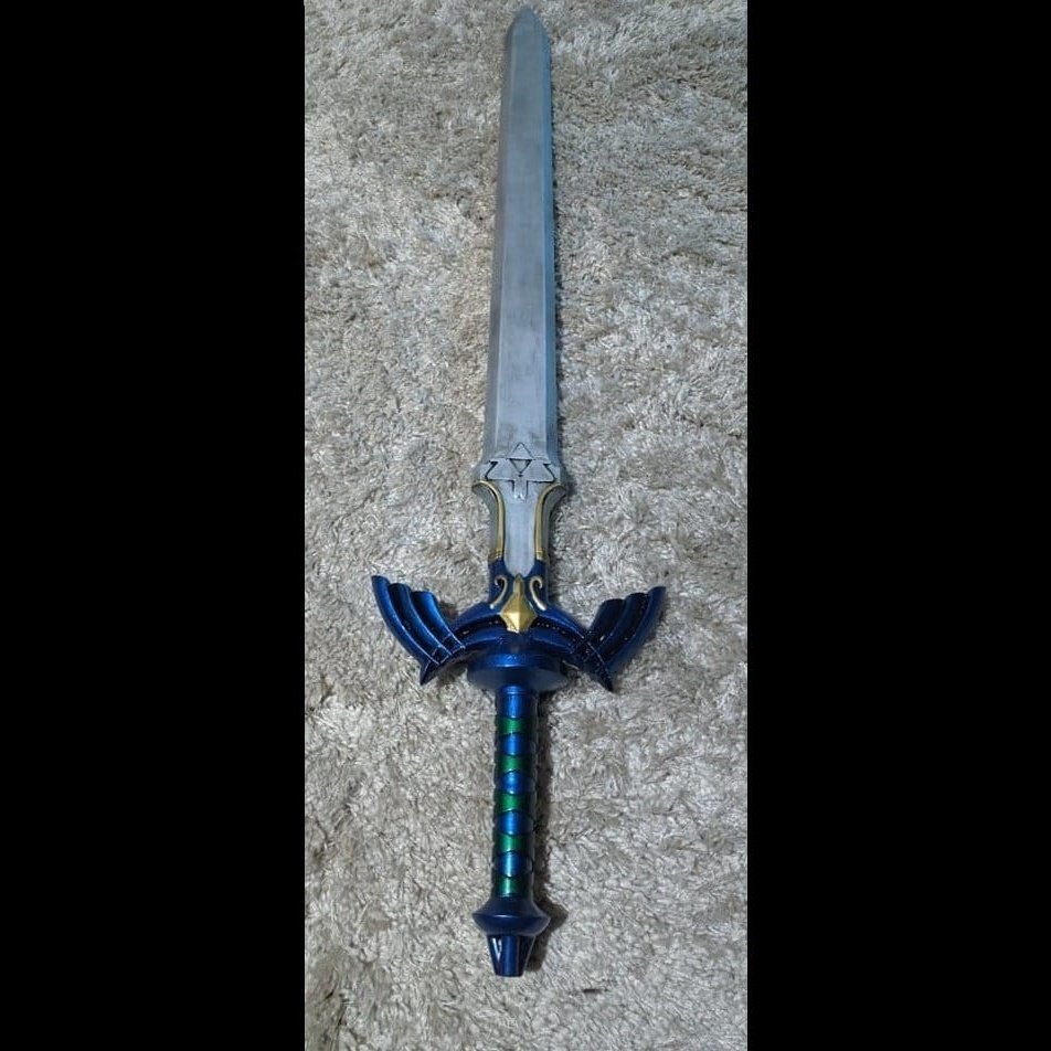 ZELDA MASTER SWORD fan made 1:1 replica prop or display 110cm diy kit