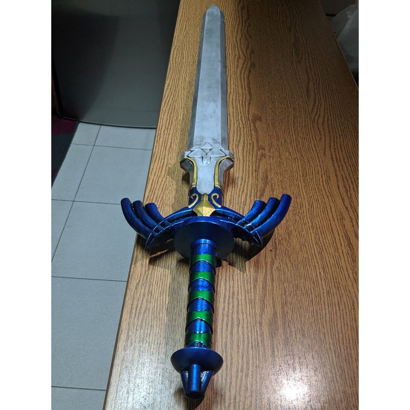 ZELDA MASTER SWORD fan made 1:1 replica prop or display 110cm diy kit