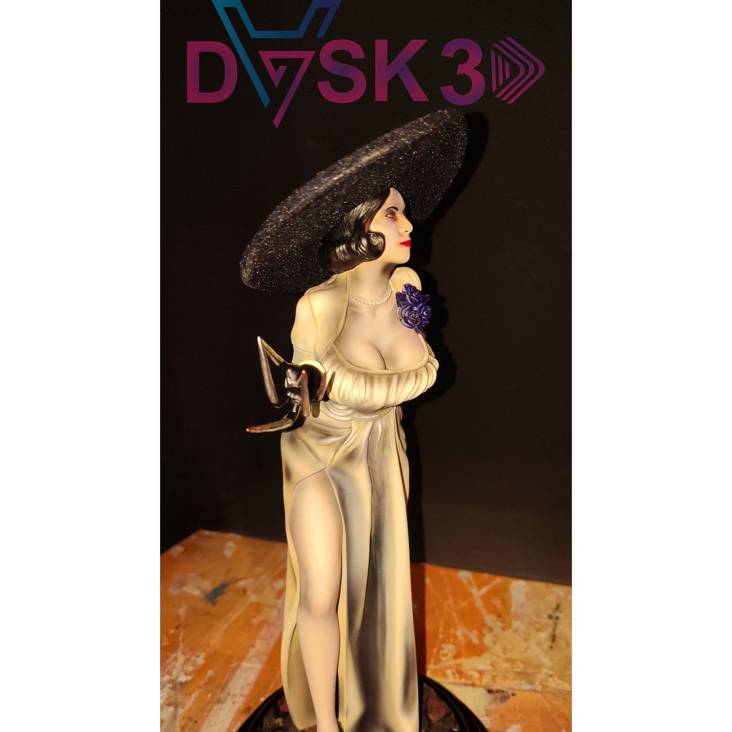 Alcina Dimitrescu from Resident Evil Village resin statue