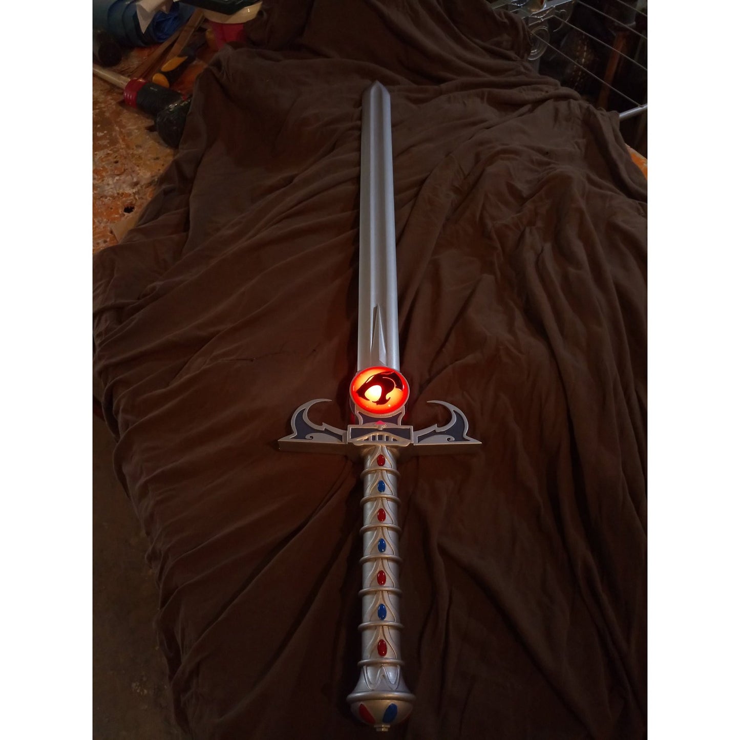 Thundercats sword of omens with lights version, life size sword 91cm for Cosplay replica 1:1 3D Printed