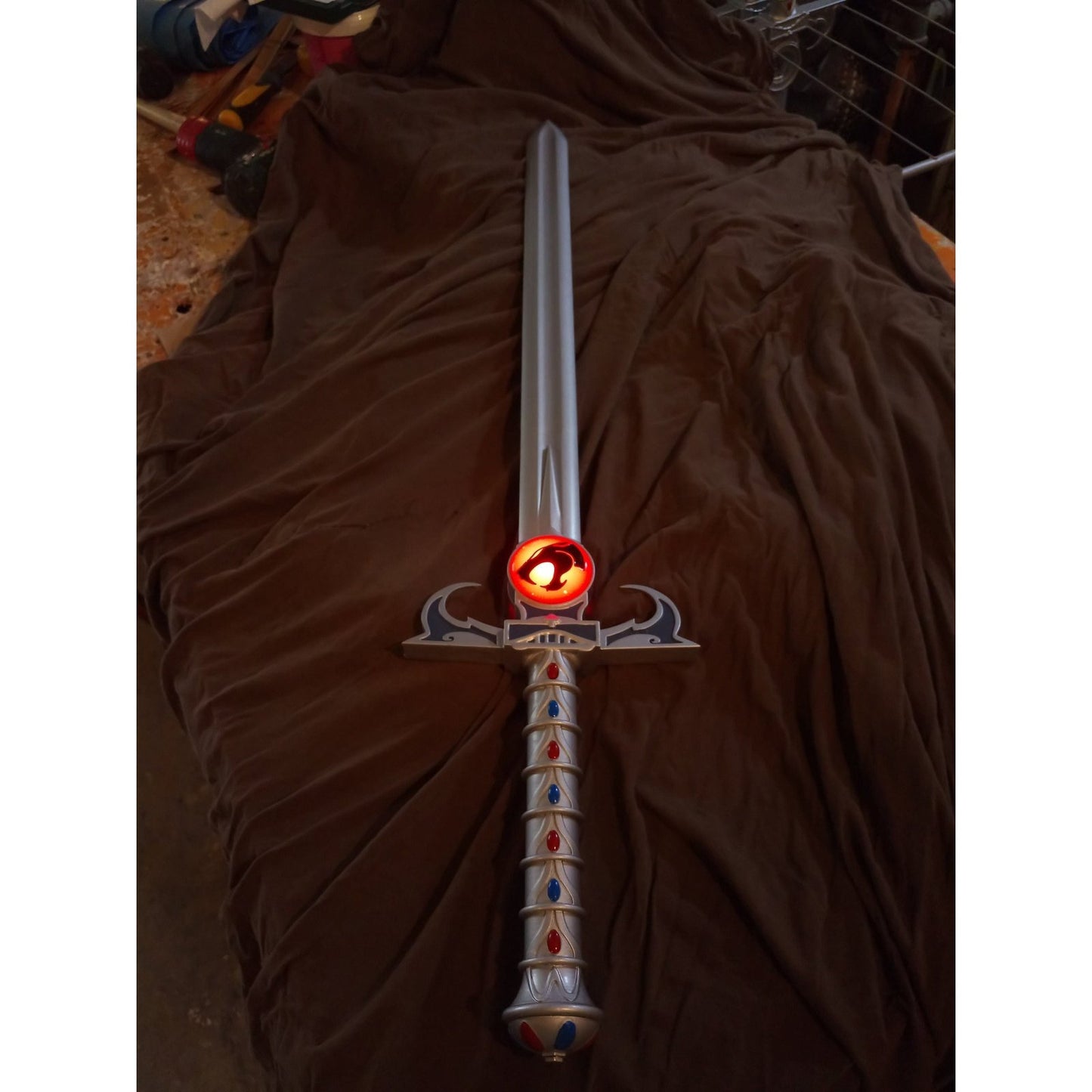 Thundercats sword of omens with lights version, life size sword 91cm for Cosplay replica 1:1 3D Printed