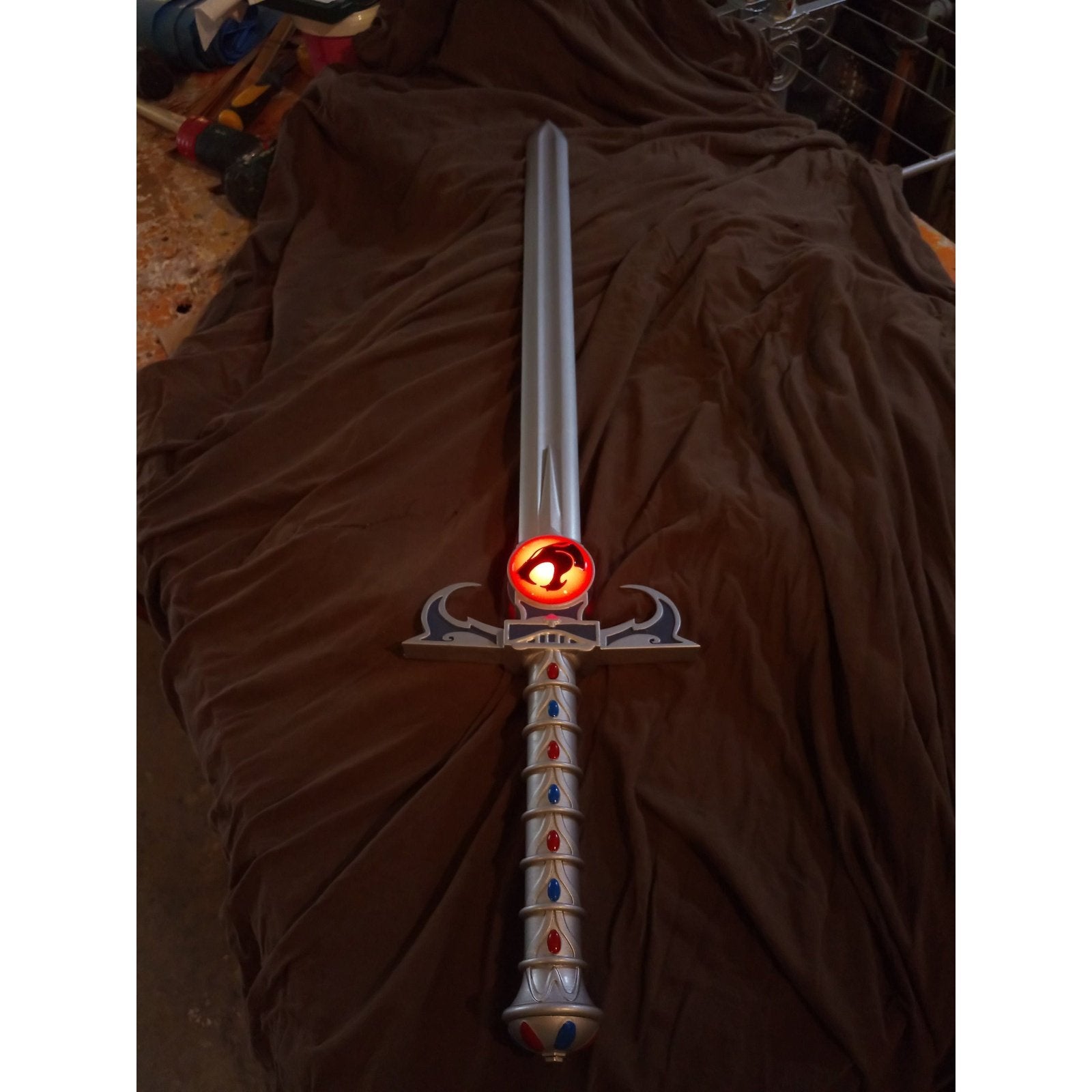 Thundercats sword of omens with lights version, life size sword 91cm for Cosplay replica 1:1 3D Printed