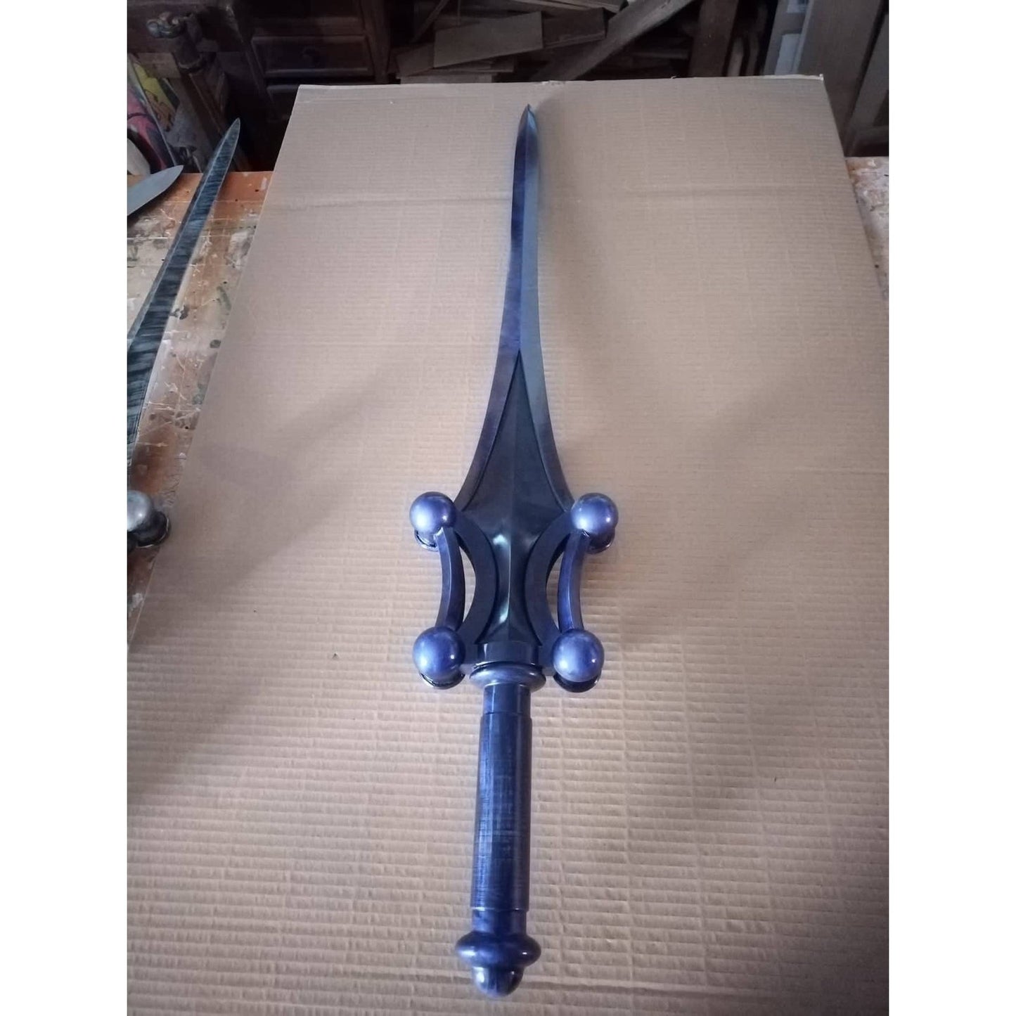 Power Sword skeletor version he-man and the masters of the universe 1:1 replica purple for display or cosplay.