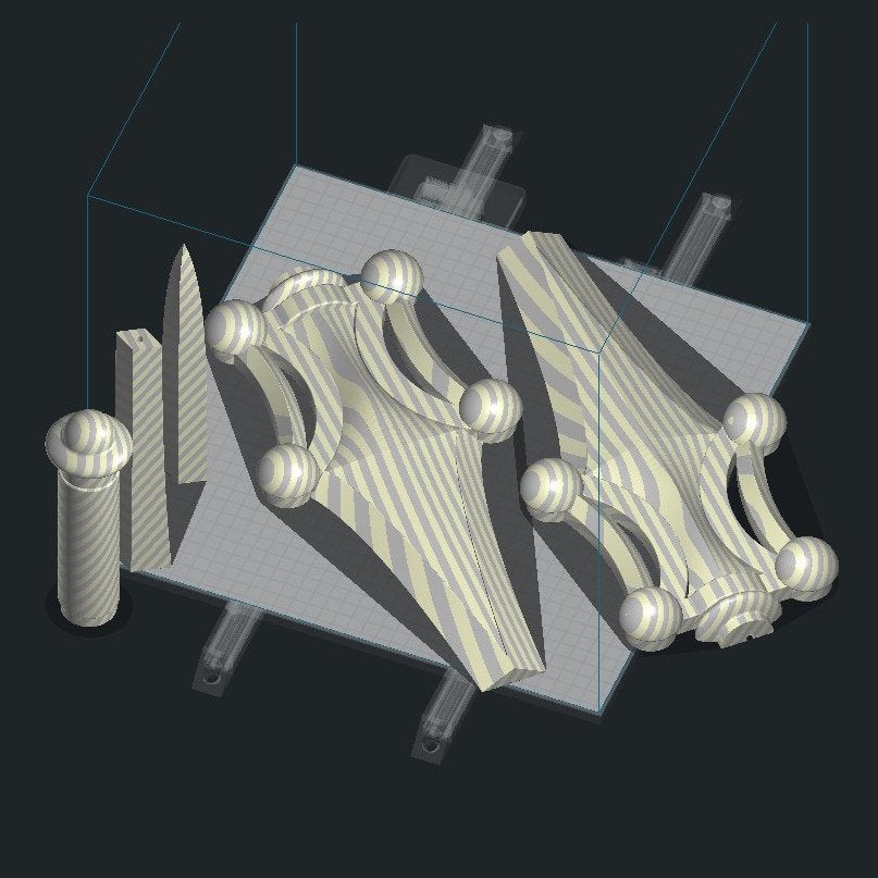 Power Sword he-man and the masters of the universe MOTU 3D printed raw kit