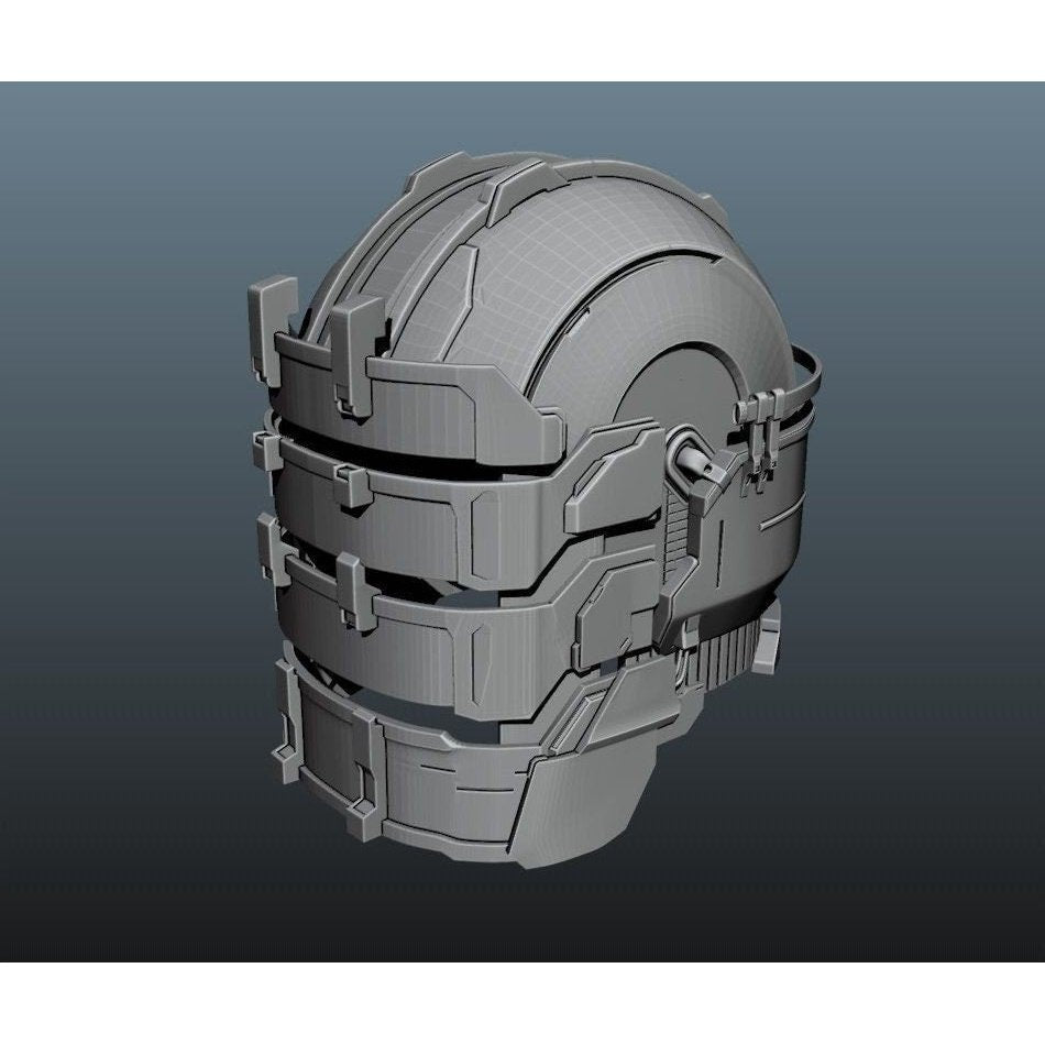 Dead Space 2023 Remake Helmet diy kit or fully assembled 3d print prop 1:1